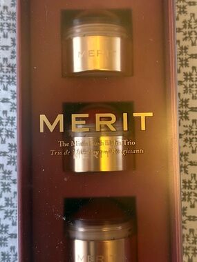 MERIT Mini Flush Balm Trio - Pink Blush Set